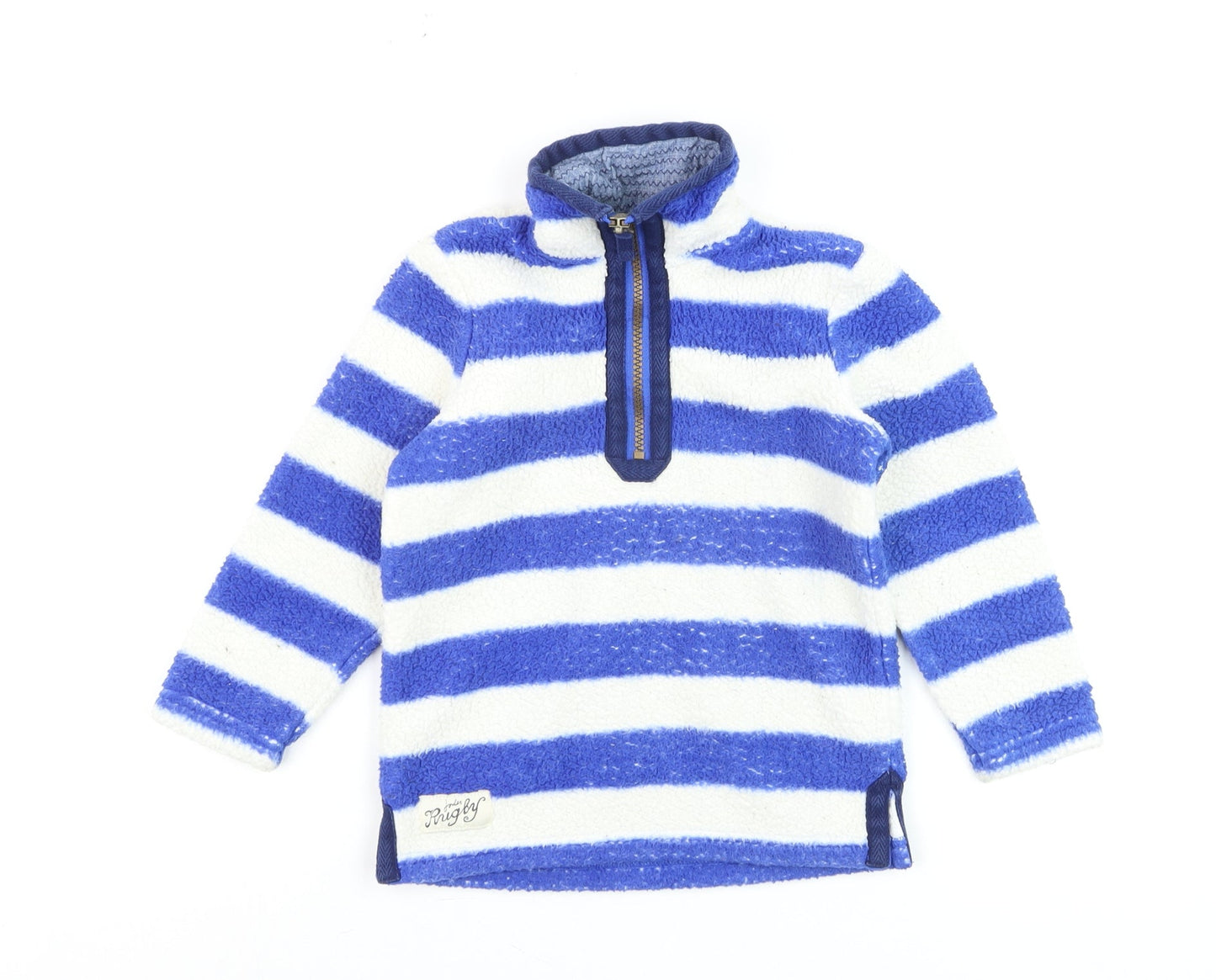 Boys UK Size 3 Years Joules Blue Full Zip Sweatshirt
