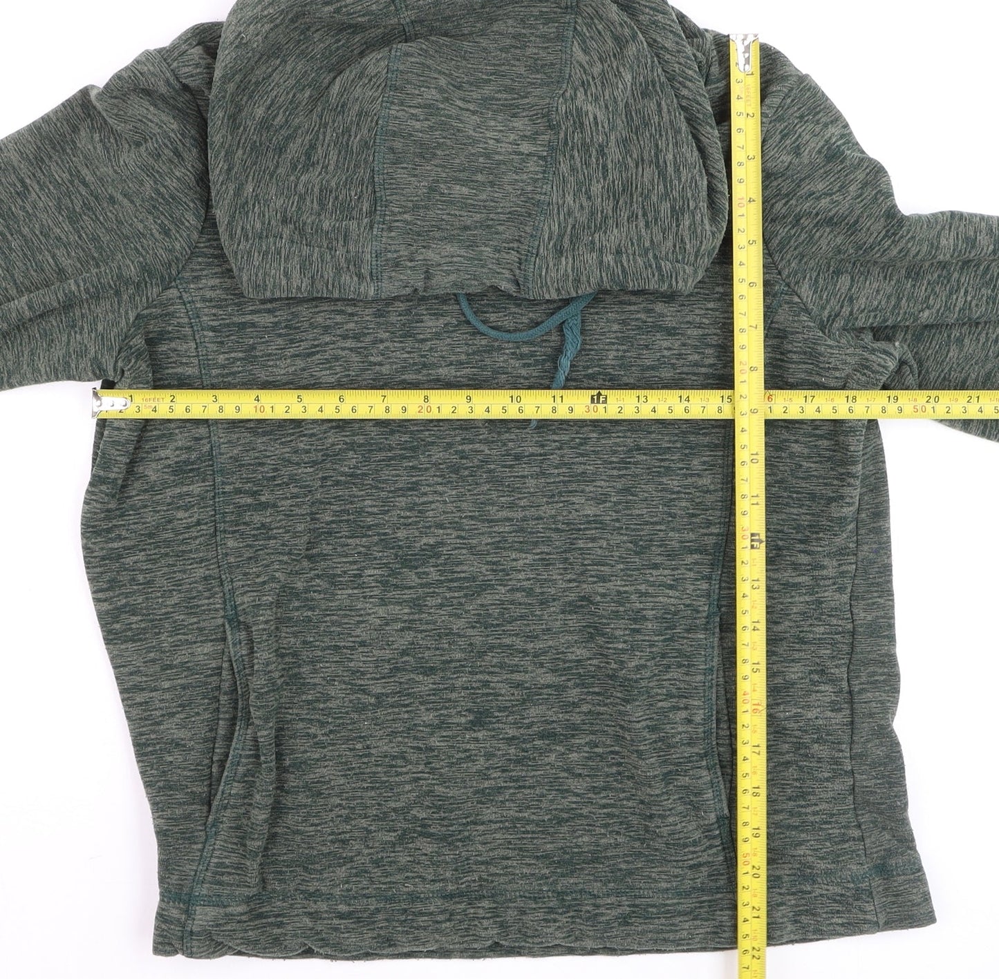 Womens UK Size 16 Regatta Green Pullover Hoodie
