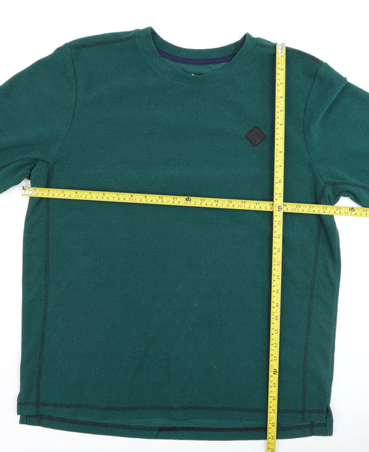 Saltrock Mens Green XL Pullover Jumper Crew Neck Long Sleeve