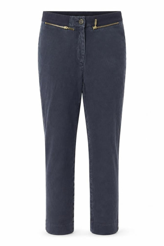 Marks & Spencer Women’s Blue Ankle Length Leggings Size 10 Cotton Stretch