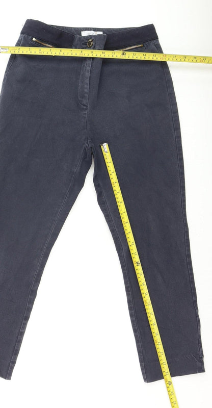 Marks and Spencer Women’s Blue Ankle Length Leggings Size 10 Cotton Stretch