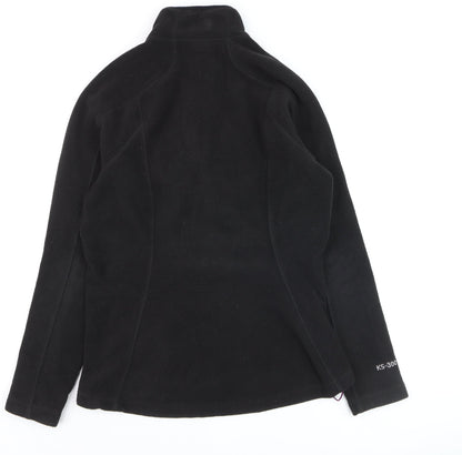 Karrimor Women's Black Fleece Full Zip Sweatshirt Size 12