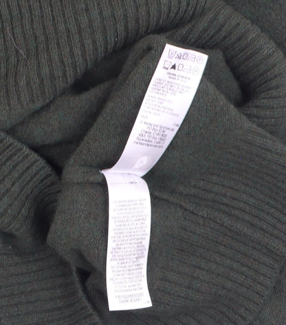 Marks and Spencer Men’s Green Lambswool Crew Neck Jumper M