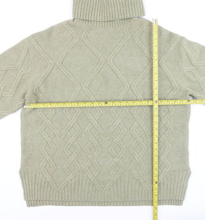 Womens UK Size L Marks and Spencer Beige Pullover Jumper