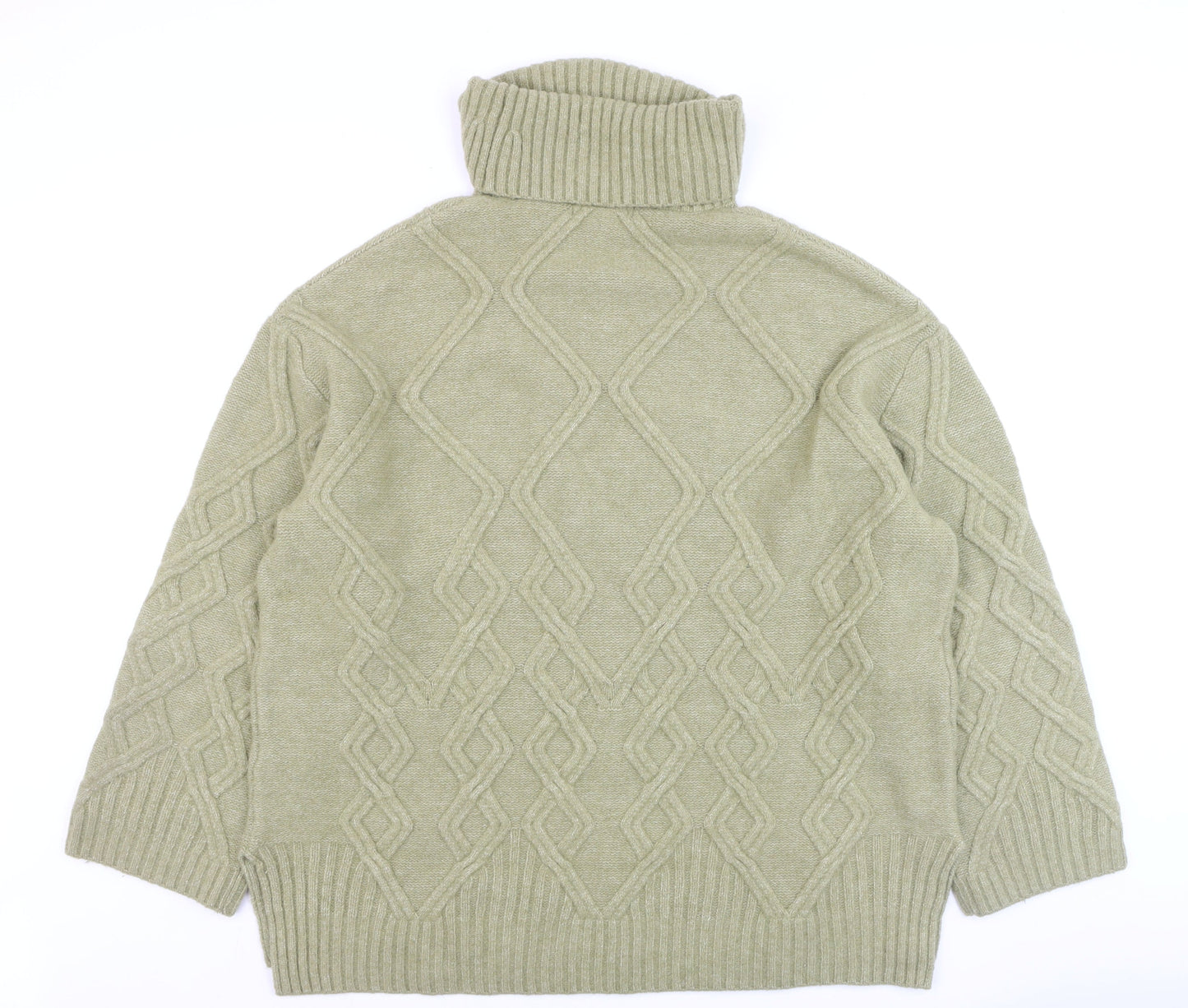 Womens UK Size L Marks and Spencer Beige Pullover Jumper