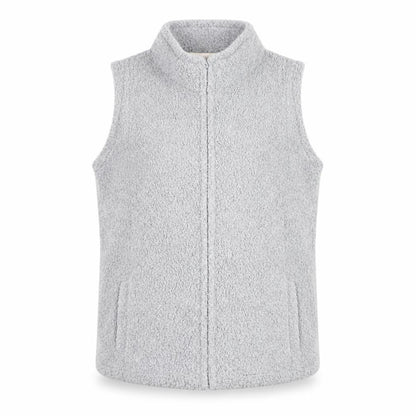 EWM Pure Classics Women's Grey Fleece Waistcoat Size S 10/12