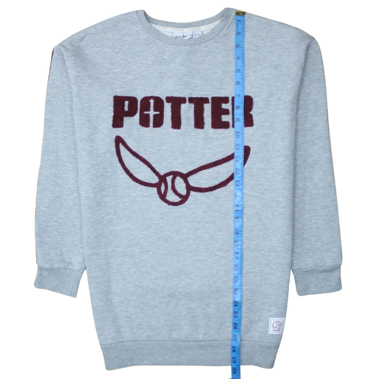 Womens UK Size 10/12 Primark Grey Pullover Sweatshirt