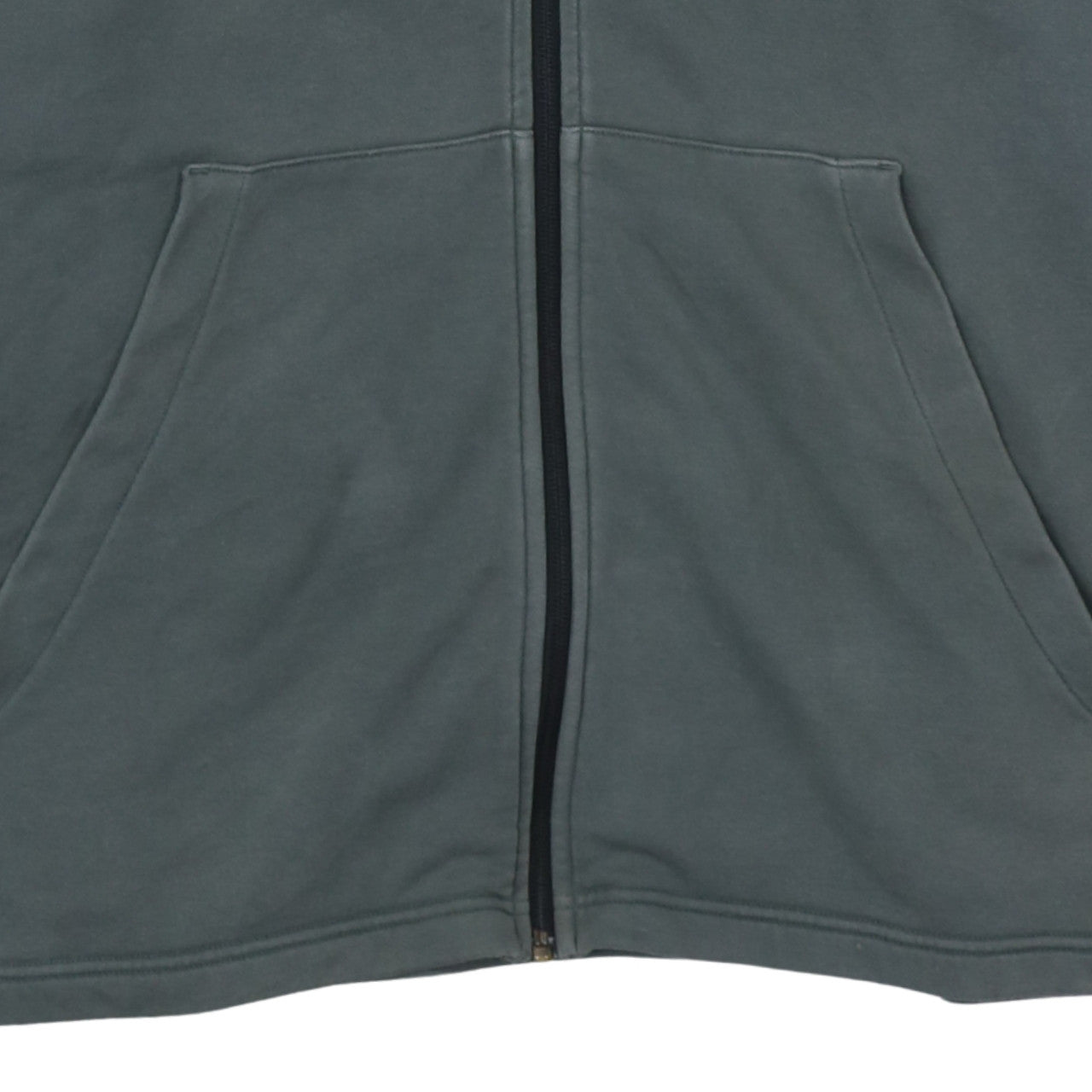 Mens UK Size 2XL adidas Grey Full Zip Hoodie
