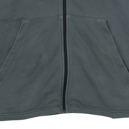 Mens UK Size 2XL adidas Grey Full Zip Hoodie
