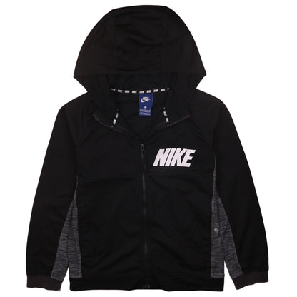 Boys UK Size 12-13 Years Nike Black Full Zip Hoodie