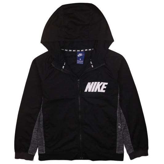 Boys UK Size 12-13 Years Nike Black Full Zip Hoodie
