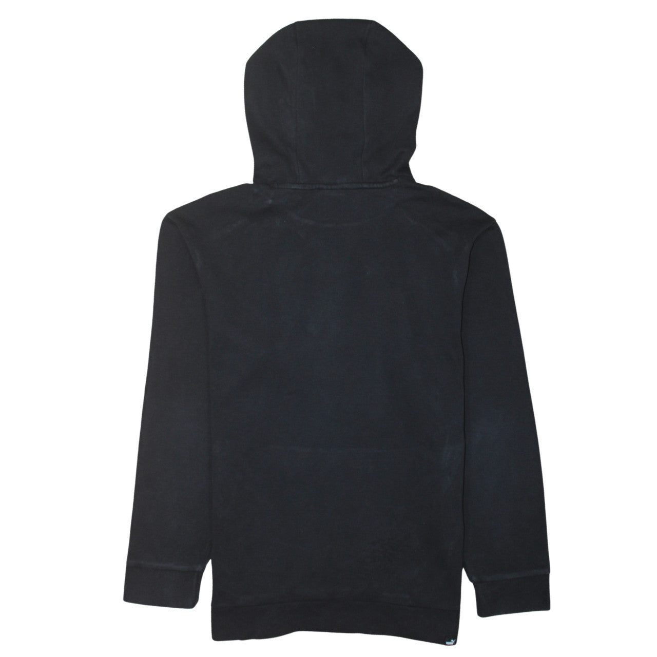 Mens UK Size S PUMA Black Pullover Hoodie
