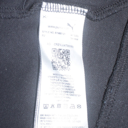 Mens UK Size S PUMA Black Pullover Hoodie