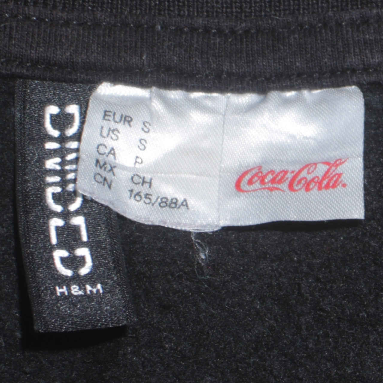 Womens UK Size S H&M Black Pullover Sweatshirt