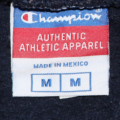 Mens UK Size M Champion Blue Pullover Hoodie
