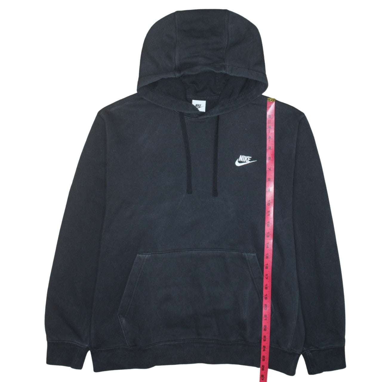 Mens UK Size L Nike Black Pullover Hoodie