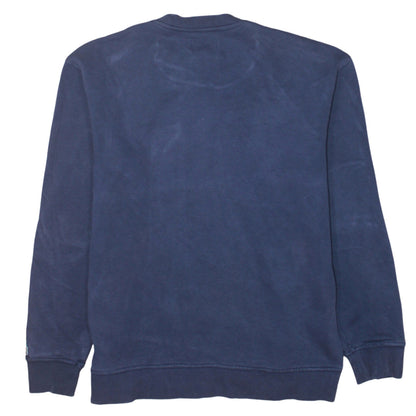 Mens UK Size L Tommy Jeans Blue Pullover Sweatshirt