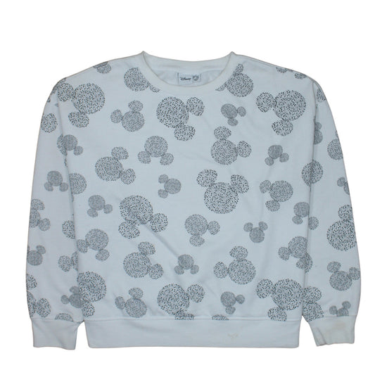 Womens UK Size M Disney White Pullover Sweatshirt