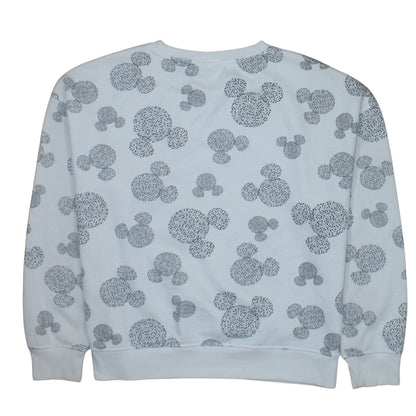 Womens UK Size M Disney White Pullover Sweatshirt
