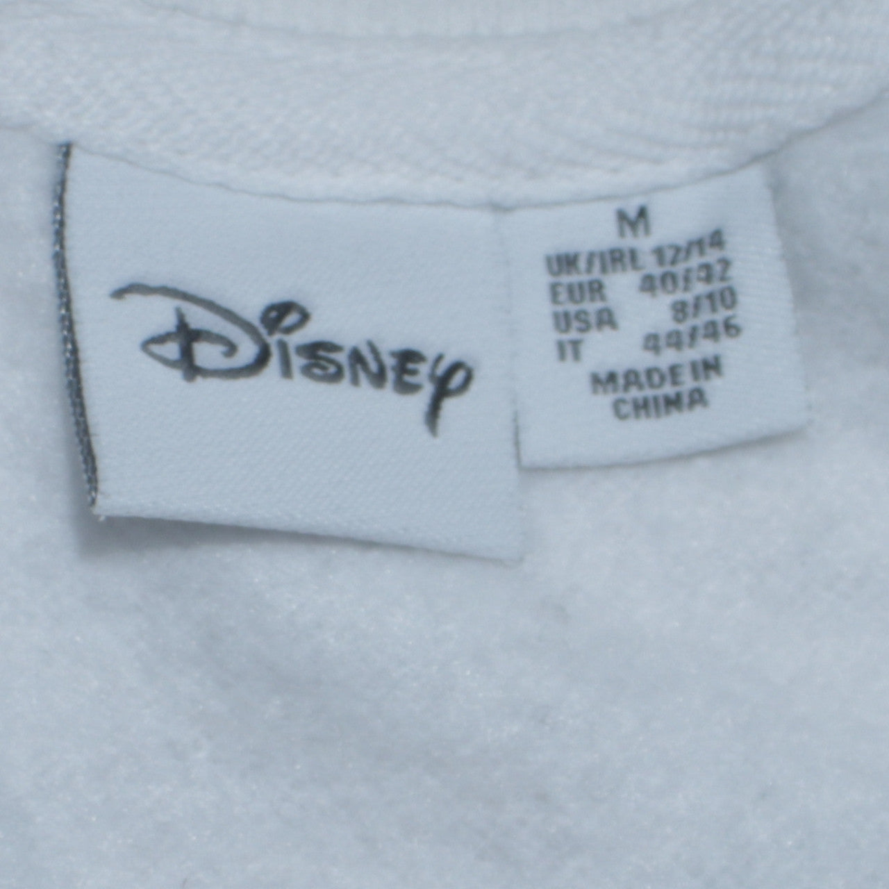 Womens UK Size M Disney White Pullover Sweatshirt
