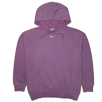 Womens UK Size XL Nike Purple Pullover Hoodie