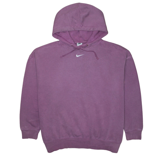 Womens UK Size XL Nike Purple Pullover Hoodie