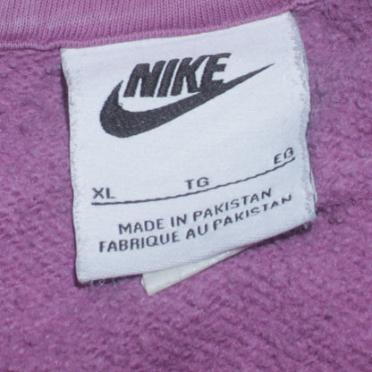 Womens UK Size XL Nike Purple Pullover Hoodie