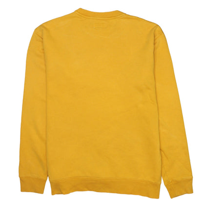 Mens UK Size XS Tommy Jeans Yellow Pullover Sweatshirt