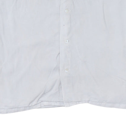 Avirex Men’s White 2XL Frogmen Button-Up Shirt Retro Nautical Style