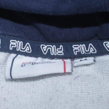 Womens UK Size M FILA Multicoloured Pullover Hoodie