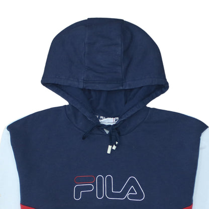 Womens UK Size M FILA Multicoloured Pullover Hoodie