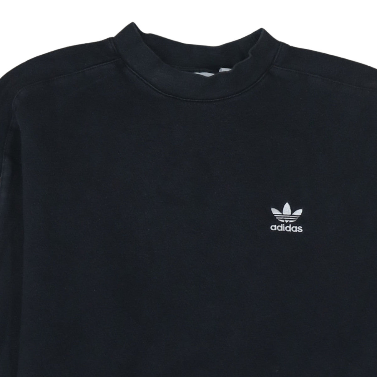 Adidas Men's Black Size S Pullover Crew Neck Sweatshirt