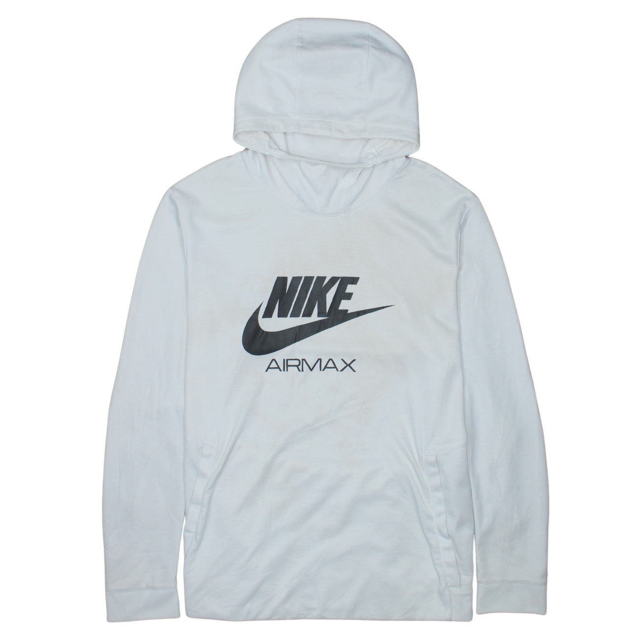 Mens UK Size XL Nike White Pullover Hoodie