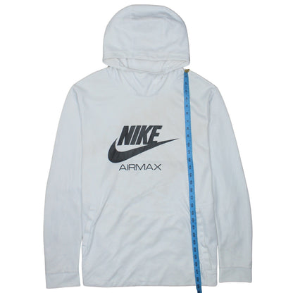 Mens UK Size XL Nike White Pullover Hoodie