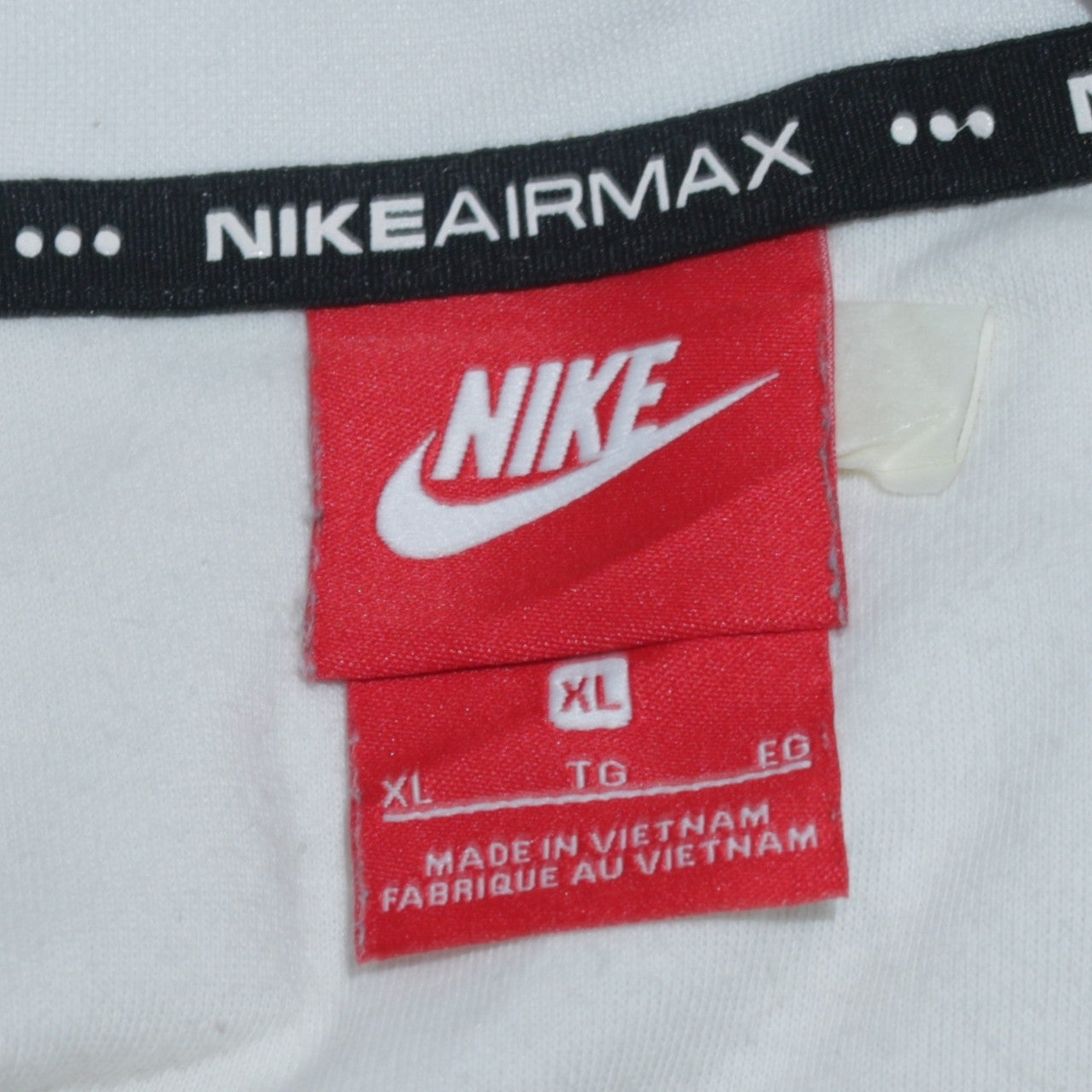 Mens UK Size XL Nike White Pullover Hoodie