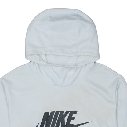 Mens UK Size XL Nike White Pullover Hoodie