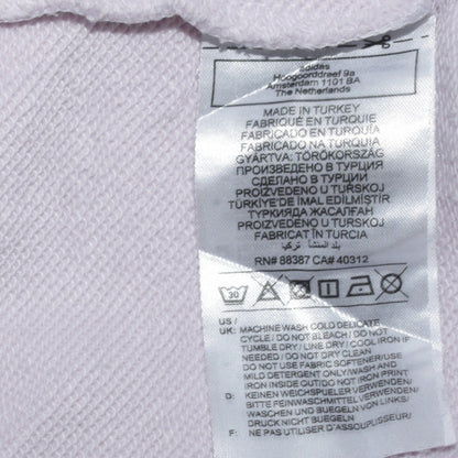 Adidas Women's Lilac Trefoil Sweatshirt Size 6 Crew Neck Pullover