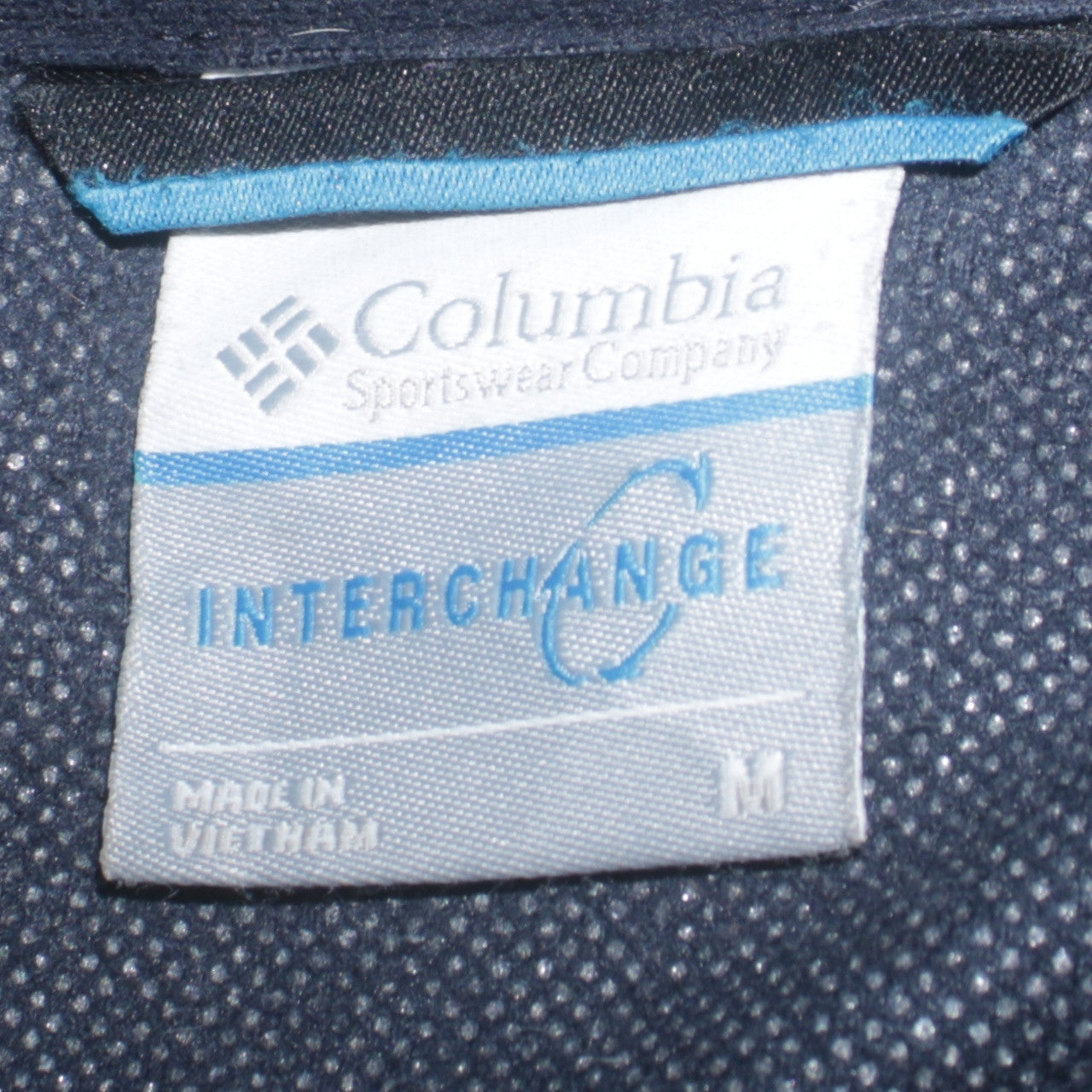 Columbia Men's Blue Fleece Full Zip Outdoor Jacket Size M