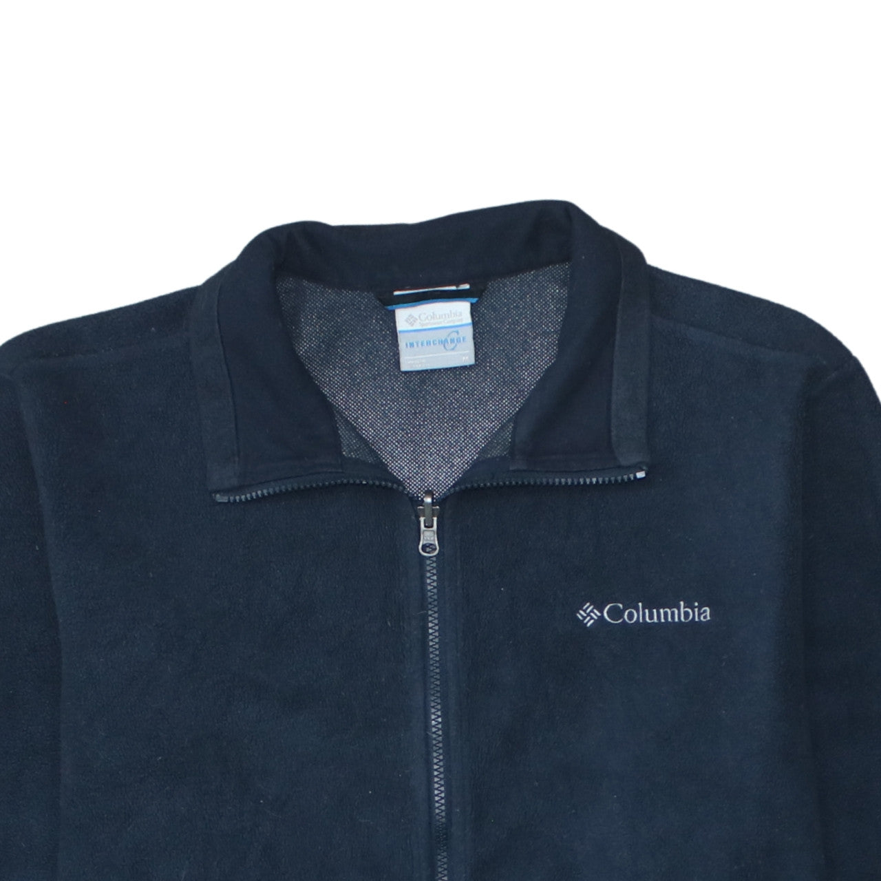 Columbia Men's Blue Fleece Full Zip Outdoor Jacket Size M