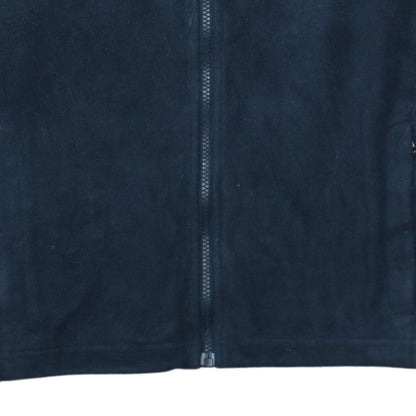 Columbia Men's Blue Fleece Full Zip Outdoor Jacket Size M