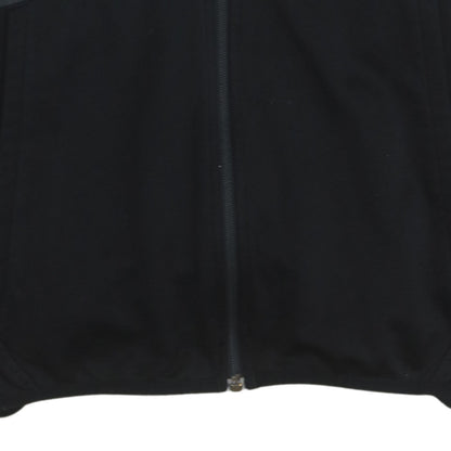 The North Face Boys Black Hooded Full Zip Soft Shell Jacket Size L