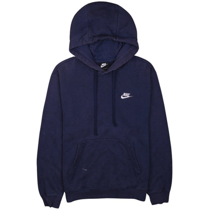 Mens UK Size S Nike Blue Pullover Hoodie