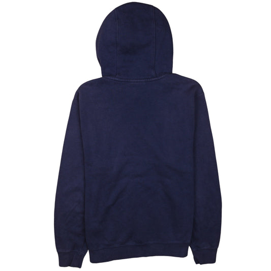 Mens UK Size S Nike Blue Pullover Hoodie