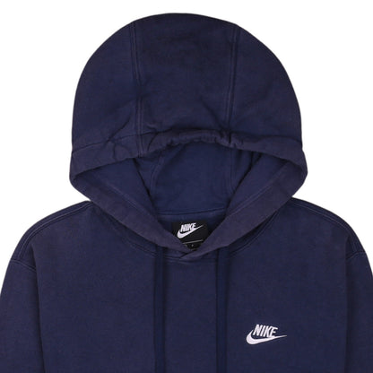 Mens UK Size S Nike Blue Pullover Hoodie