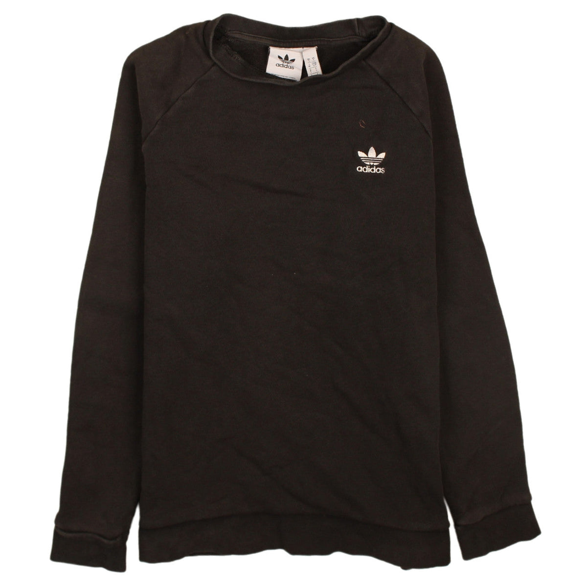 Mens UK Size S adidas Black Pullover Sweatshirt