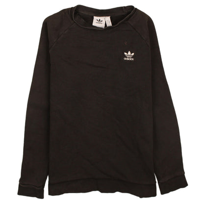 Mens UK Size S adidas Black Pullover Sweatshirt