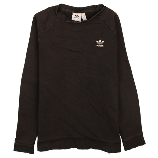 Mens UK Size S adidas Black Pullover Sweatshirt