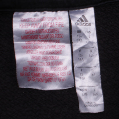 Boys UK Size 13-14 Years adidas Black Pullover Hoodie