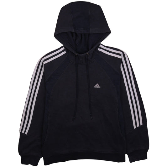 Mens UK Size M adidas Blue Pullover Hoodie