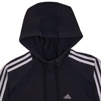 Mens UK Size M adidas Blue Pullover Hoodie